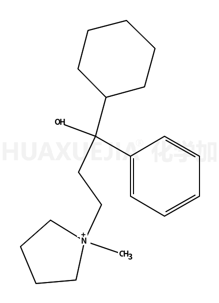 1-cyclohexyl-3-(1-methylpyrrolidin-1-ium-1-yl)-1-phenylpropan-1-ol