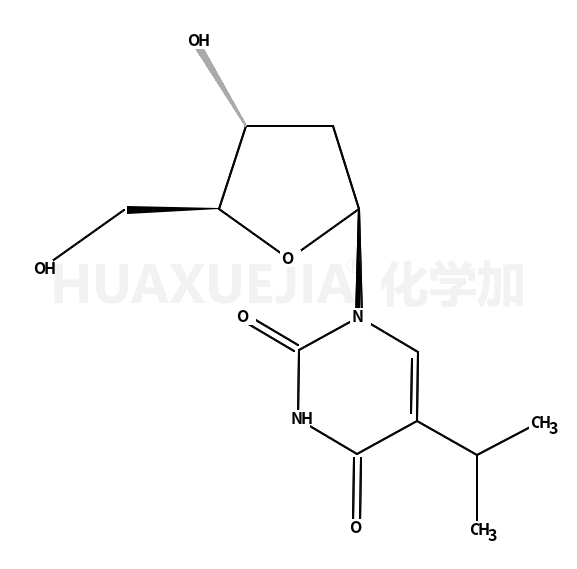 1-[(2R,4S,5R)-4-hydroxy-5-(hydroxymethyl)oxolan-2-yl]-5-propan-2-ylpyrimidine-2,4-dione