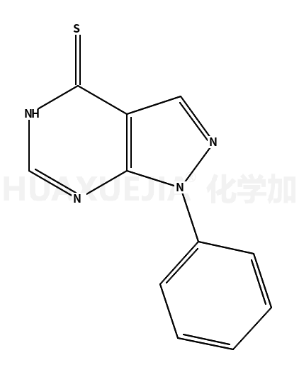 1-phenyl-2H-pyrazolo[3,4-d]pyrimidine-4-thione