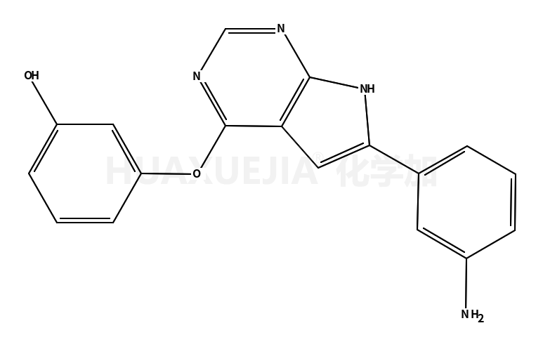3-[[6-(3-氨基苯基)-7H-吡咯并[2,3-d]嘧啶-4-基]氧基]苯酚