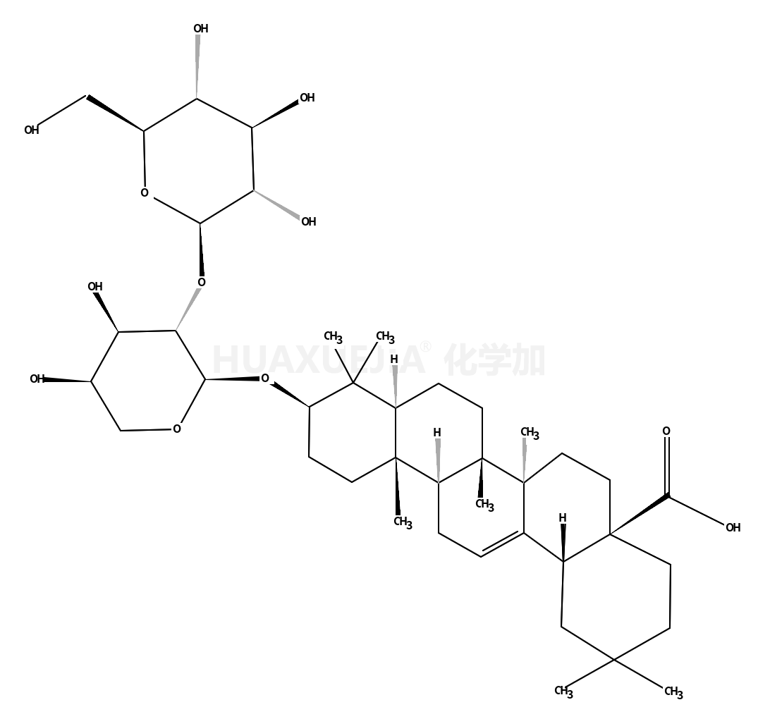 齐墩果酸3-O-beta-D-葡吡喃糖基(1→2)-alpha-L-吡喃阿拉伯糖苷