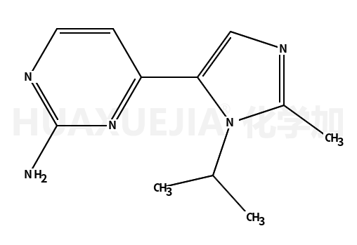 4-(2-methyl-3-(propan-2-yl)-3H-imidazol-4-yl)pyrimidin-2-amine