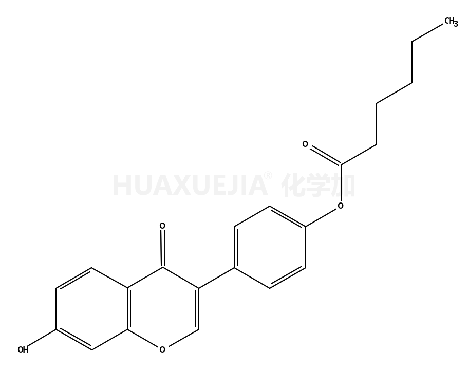 [4-(7-hydroxy-4-oxochromen-3-yl)phenyl] hexanoate
