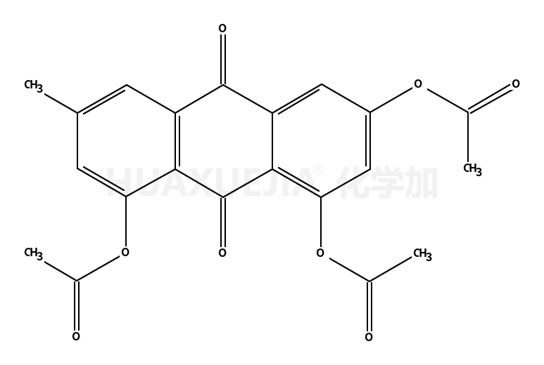 双醋瑞因杂质9（三乙酸大黄素）