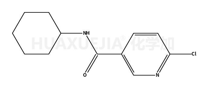 3-Pyridinecarboxamide,6-chloro-N-cyclohexyl-(9CI)