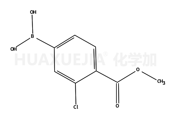 3-氯-4-甲氧羰基苯基硼酸