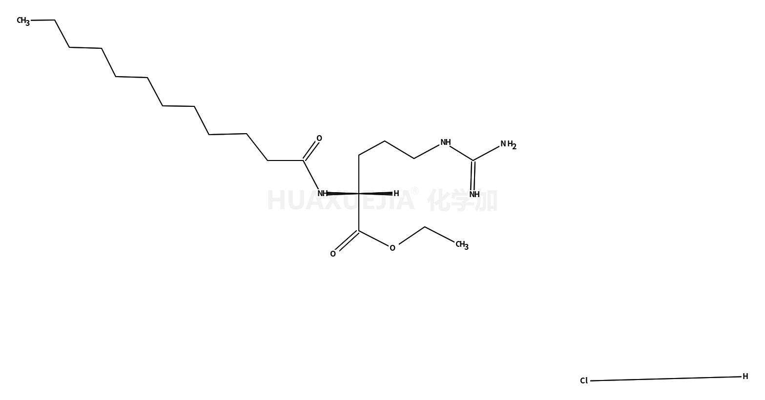 ethyl (2S)-5-(diaminomethylideneamino)-2-(dodecanoylamino)pentanoate,hydrochloride