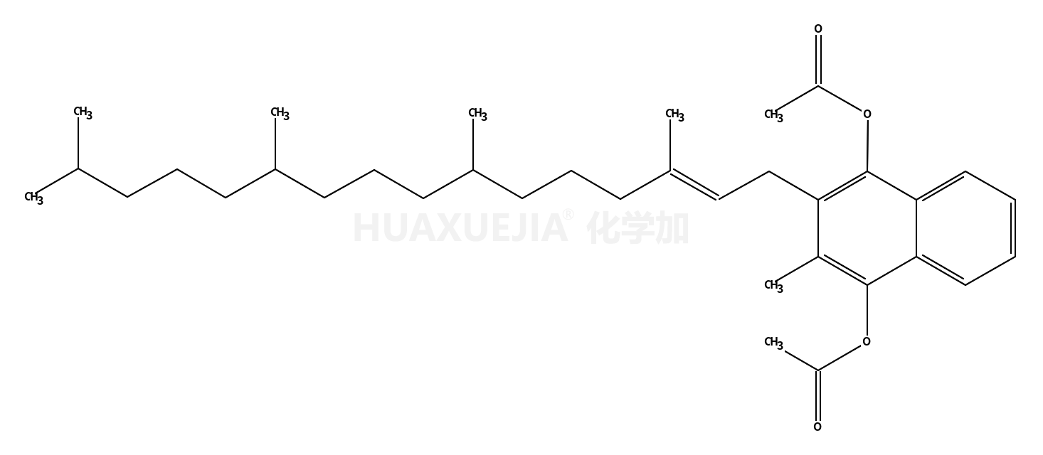 2-Methyl-3-[(2E,7R,11R)-3,7,11,15-tetramethyl-2-hexadecenyl]-1,4-naphthalenediol diacetate