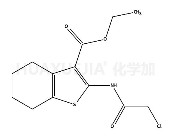ethyl 2-[(chloroacetyl)amino]-4，5，6，7-tetrahydro-1-benzothiophene-3-carboxylate