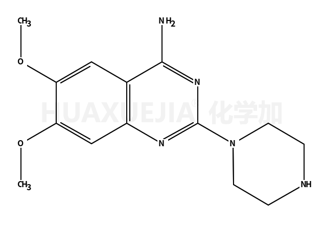 2-哌嗪基-4-氨基-6,7-二甲氧基喹唑啉