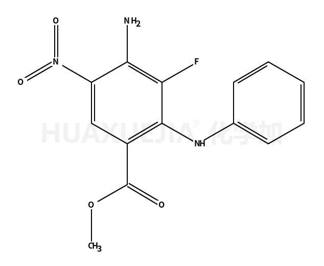 4-氨基-3-氟-5-硝基-2-(苯氨基)苯甲酸甲酯