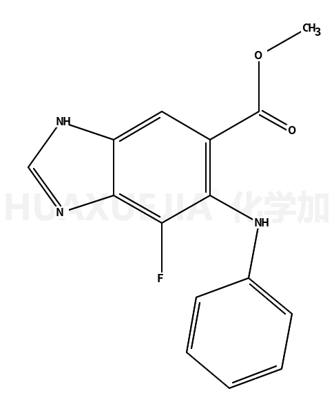 7-氟-6-(苯基氨基)-3H-苯并[d]咪唑-5-羧酸甲酯