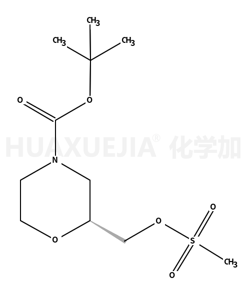 2-methanesulfonyloxymethyl-morpholine-4-carboxylic acid tert-butyl ester