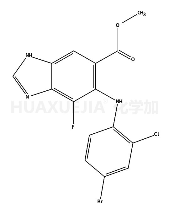 6-((4-溴-2-氯苯基)氨基)-7-氟-1H-苯并[d]咪唑-5-羧酸甲酯