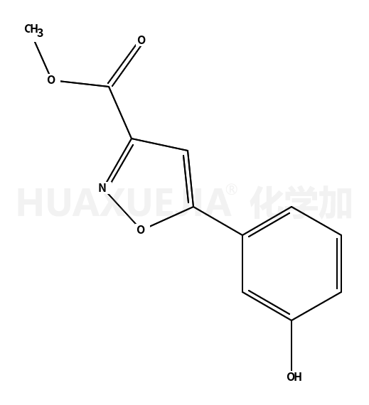 5-(3-hydroxy-phenyl)-isoxazole-3-carboxylic acid methyl ester