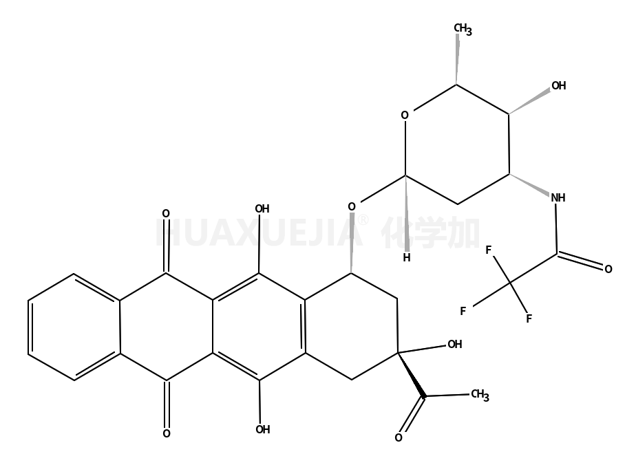 (+)-N-Trifluoroacetyl-4-demethoxydaunorubicin