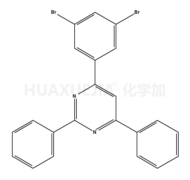 4-(3,5-二溴苯基)-2,6-二苯基嘧啶