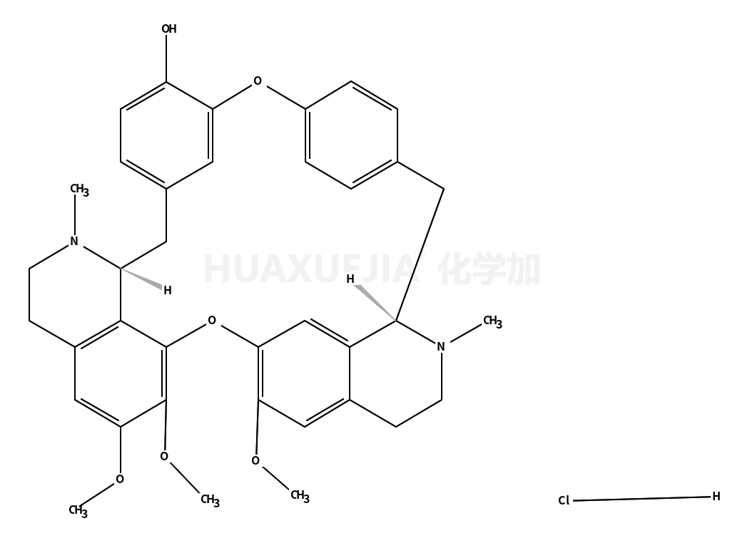 6，6’，7-trimethoxy-2，2’-dimethylberbaman-12-ol dihydrochloride