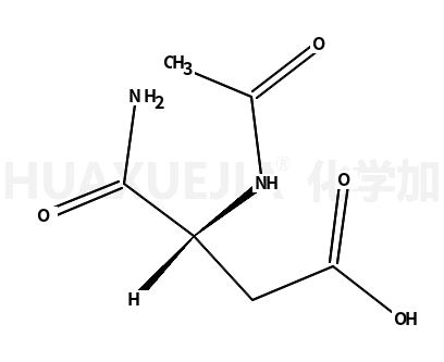 (3S)-3-acetamido-4-amino-4-oxobutanoic acid