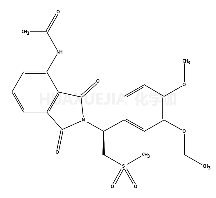 (R)-2-[1-(3-乙氧基-4-甲氧基苯基)-2-甲磺酰基乙基]-4-乙酰基氨基异吲哚啉-1,3-二酮