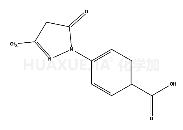 4-(3-Methyl-5-oxo-2-pyrazolin-1-yl)benzoicacid