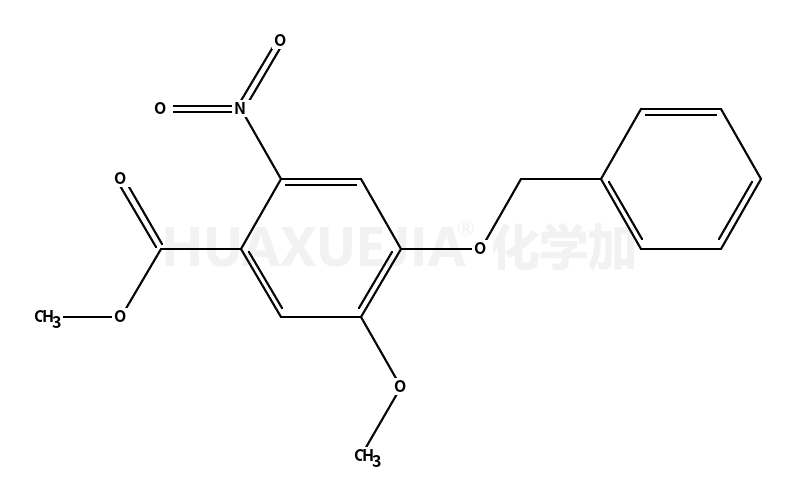 4-苄氧基-5-甲氧基-2-硝基苯甲酸甲酯