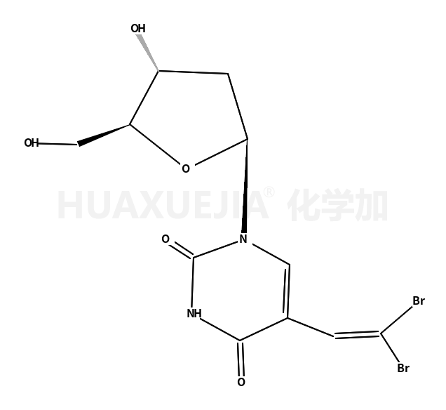 5-(2,2-dibromoethenyl)-1-[(2R,4S,5R)-4-hydroxy-5-(hydroxymethyl)oxolan-2-yl]pyrimidine-2,4-dione