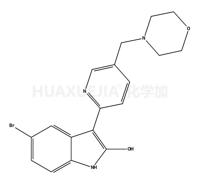 5-溴-3-[5-(吗啉-4-甲基)吡啶-2-基]-1H-吲哚-2-醇