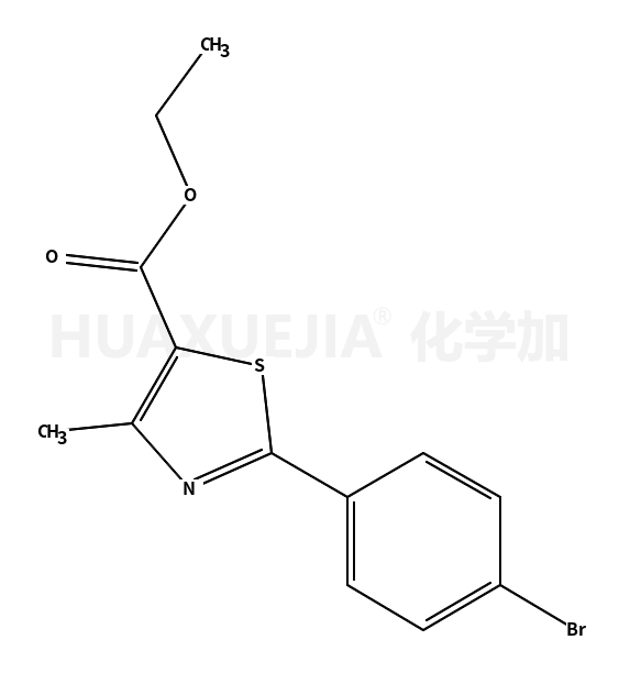 ethyl 2-(4-bromophenyl)-4-methyl-1,3-thiazole-5-carboxylate