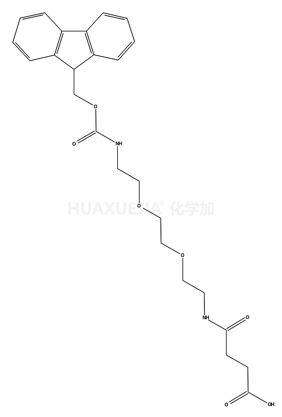 N-(FMOC-8-氨基-3-2,6-二氧杂辛基)琥珀酰胺酸