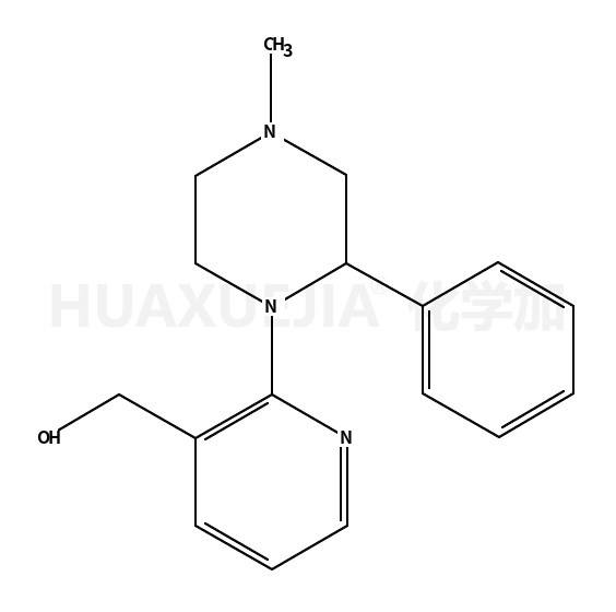 2-(4-甲基-2-苯基-1-哌嗪基)-3-吡啶甲醇