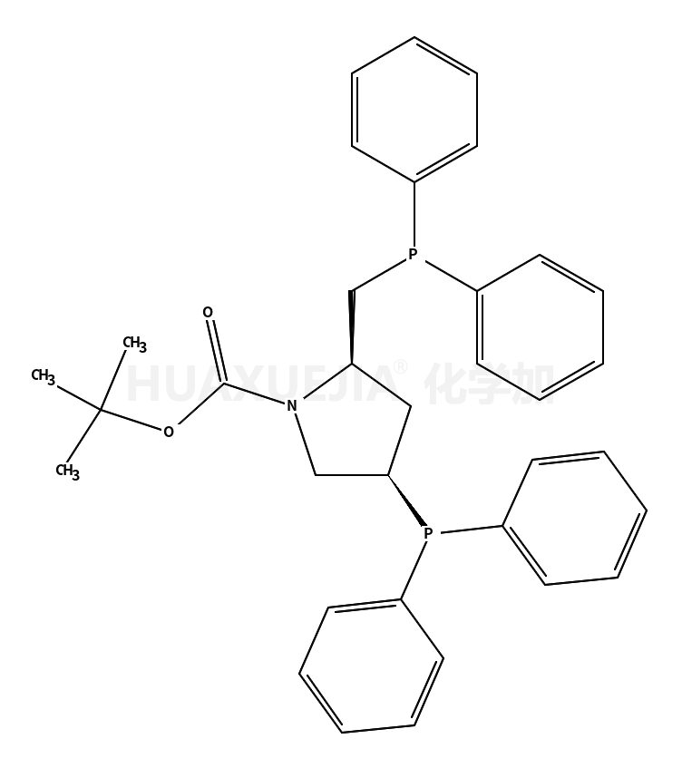 (2S, 4S)-4-二苯基膦-2-(二苯基膦甲基)-1-特丁氧羰基吡咯烷