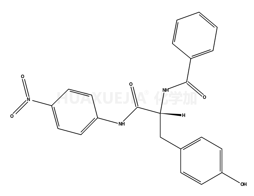 N-苯甲酰-L-酪氨酸对硝基苯胺