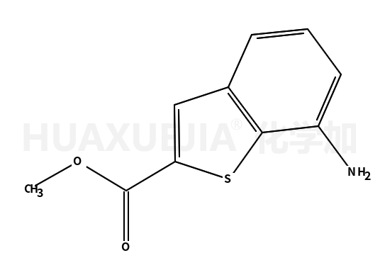 Benzo[b]thiophene-2-carboxylic acid, 7-amino-, methyl ester (9CI)