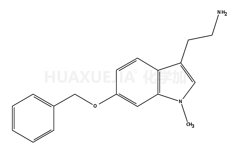 3-(2-氨基乙基)-6-苄氧基-1-甲基吲哚