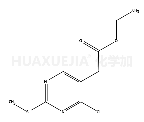 4-氯-2-甲基硫代-5-嘧啶乙酸乙酯