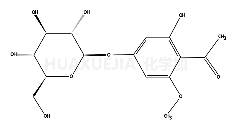 6-O-methylphloroacetophenone-4-O-[β-D-glucopyranoside]