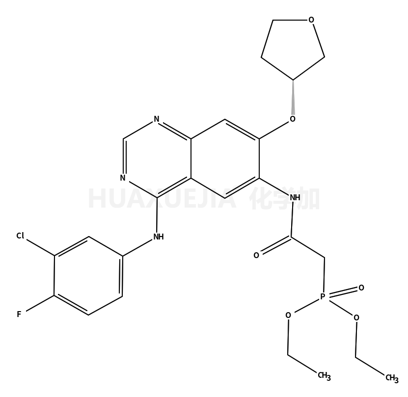 (S)-(2-((4-((3-氯-4-氟苯基)氨基)-7-((3S)-四氢呋喃-3-基)氧基)喹唑啉-6-基)氨基)-2-氧代乙基)磷酸二乙酯