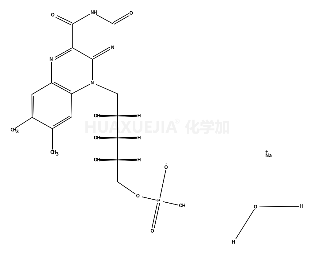 核黃素-5′-磷酸鈉鹽水合物