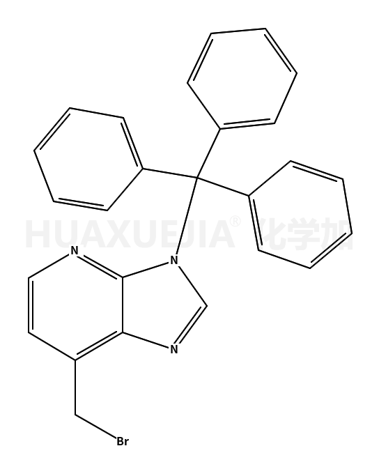 7-(Bromomethyl)-3-trityl-3H-imidazo[4,5-b]pyridine