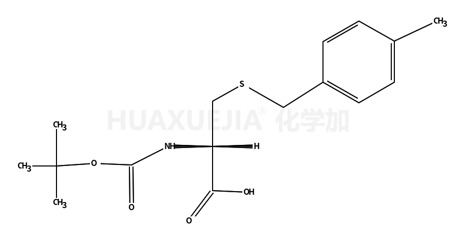 N-叔丁氧羰基-S-(4-甲基苄基)-L-半胱氨酸