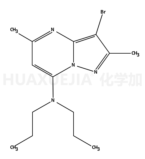 3-溴-2,5-二甲基-7-二丙基氨基吡唑并[1,5-a]嘧啶