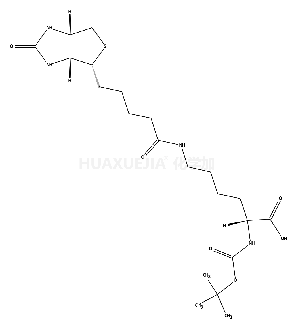 N-叔丁氧羰基-N’-生物素-L-赖氨酸