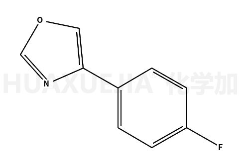 Oxazole, 4-(4-fluorophenyl)- (9CI)