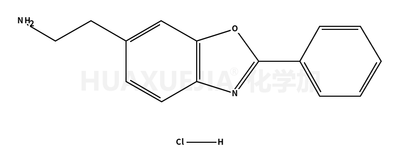 2-(2-phenyl-1,3-benzoxazol-6-yl)ethylazanium,chloride