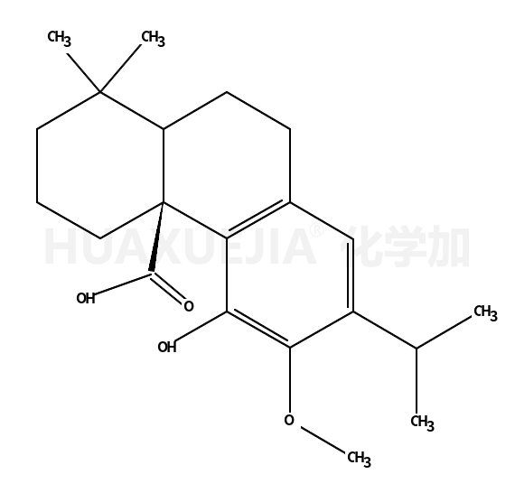 (4aR,10aS)-5-hydroxy-7-isopropyl-6-methoxy-1,1-dimethyl-1,3,4,9,10,10a-hexahydrophenanthrene-4a(2H)-carboxylic acid