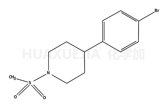4-(4-溴苯基)-1-(甲基磺酰基)哌啶