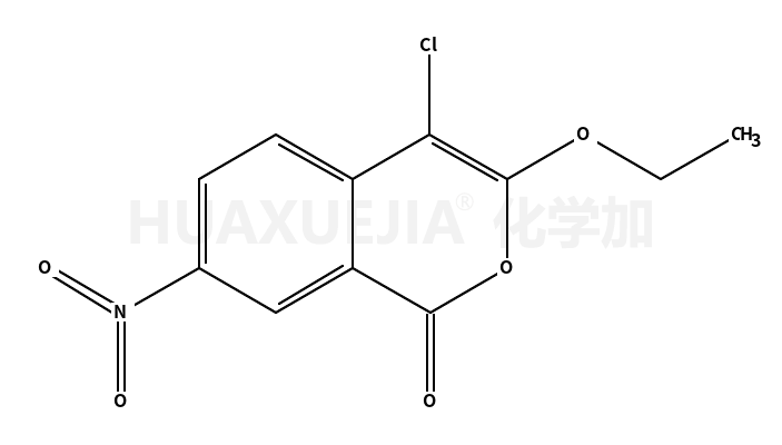 4-chloro-3-ethoxy-7-nitroisochromen-1-one