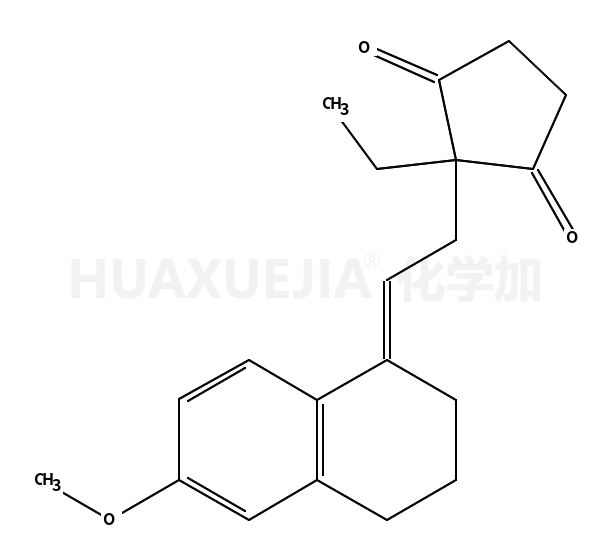 2-[(2E)-2-(3,4-二氢-6-甲氧基-1(2H)-萘亚基)乙基]-2-乙基-1,3-环戊二酮