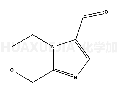 8H-Imidazo[2,1-c][1,4]oxazine-3-carboxaldehyde, 5,6-dihydro- (9CI)